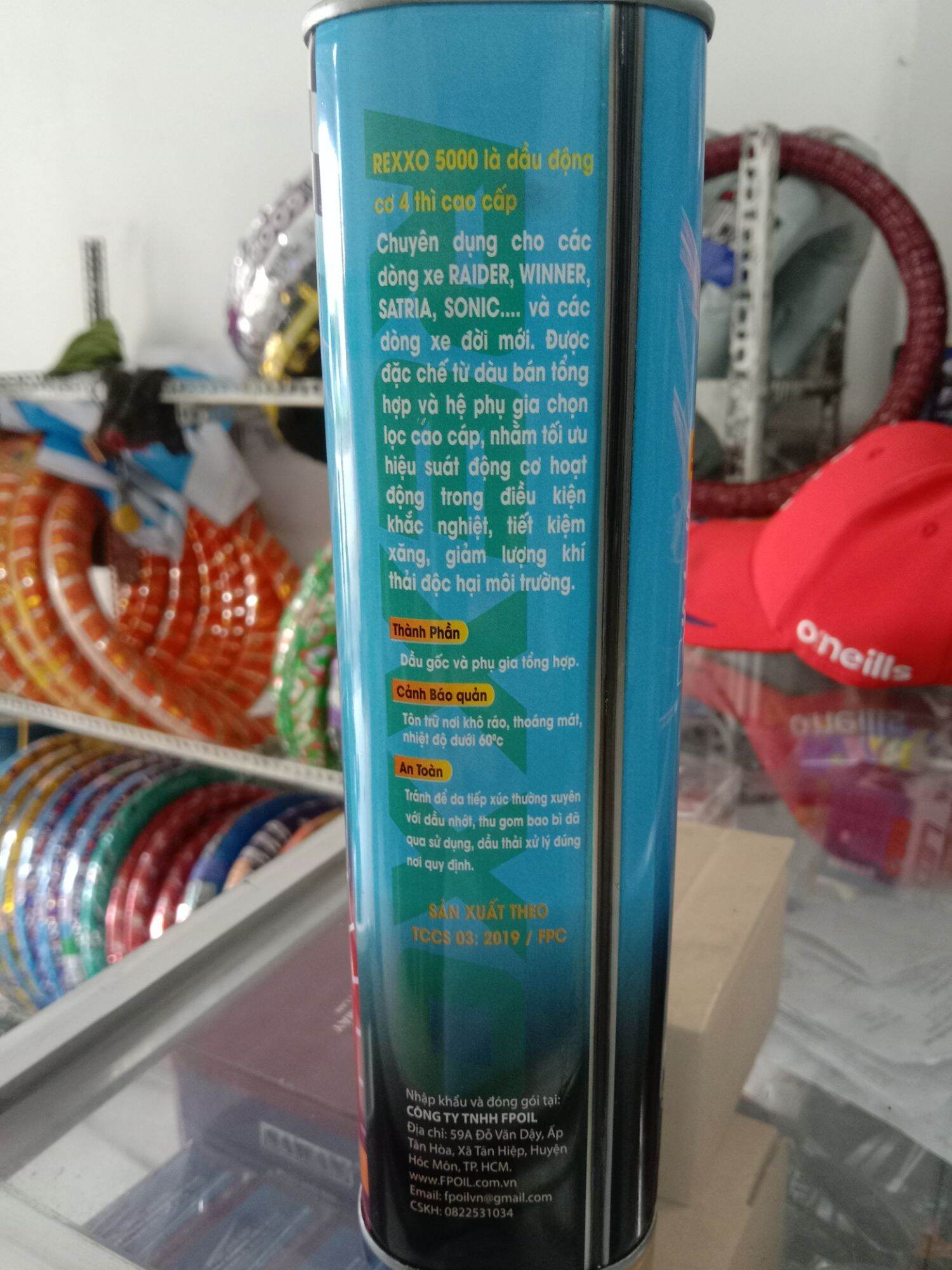 DẦU NHỚT REXXO 1.3L