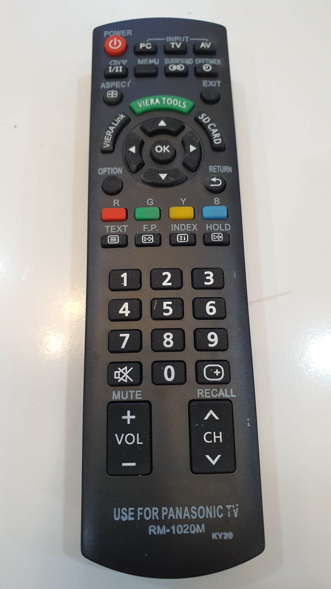 Remote điều khiển tivi panasonic rm_1020m