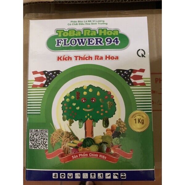 Kích thích ra hoa FLOWER 94 gói 1kg của toba