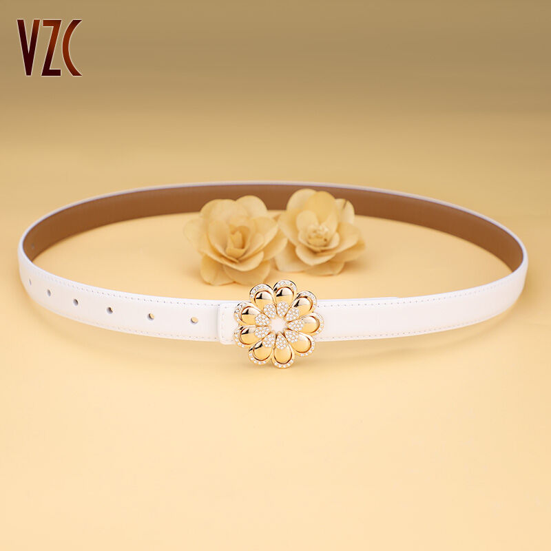 Thắt lưng da nữ thắt lưng da bò da thật thiết kế đặc biệt cao cấp thời trang dễ phối trang sức kèm váy liền quần bò thắt lưng