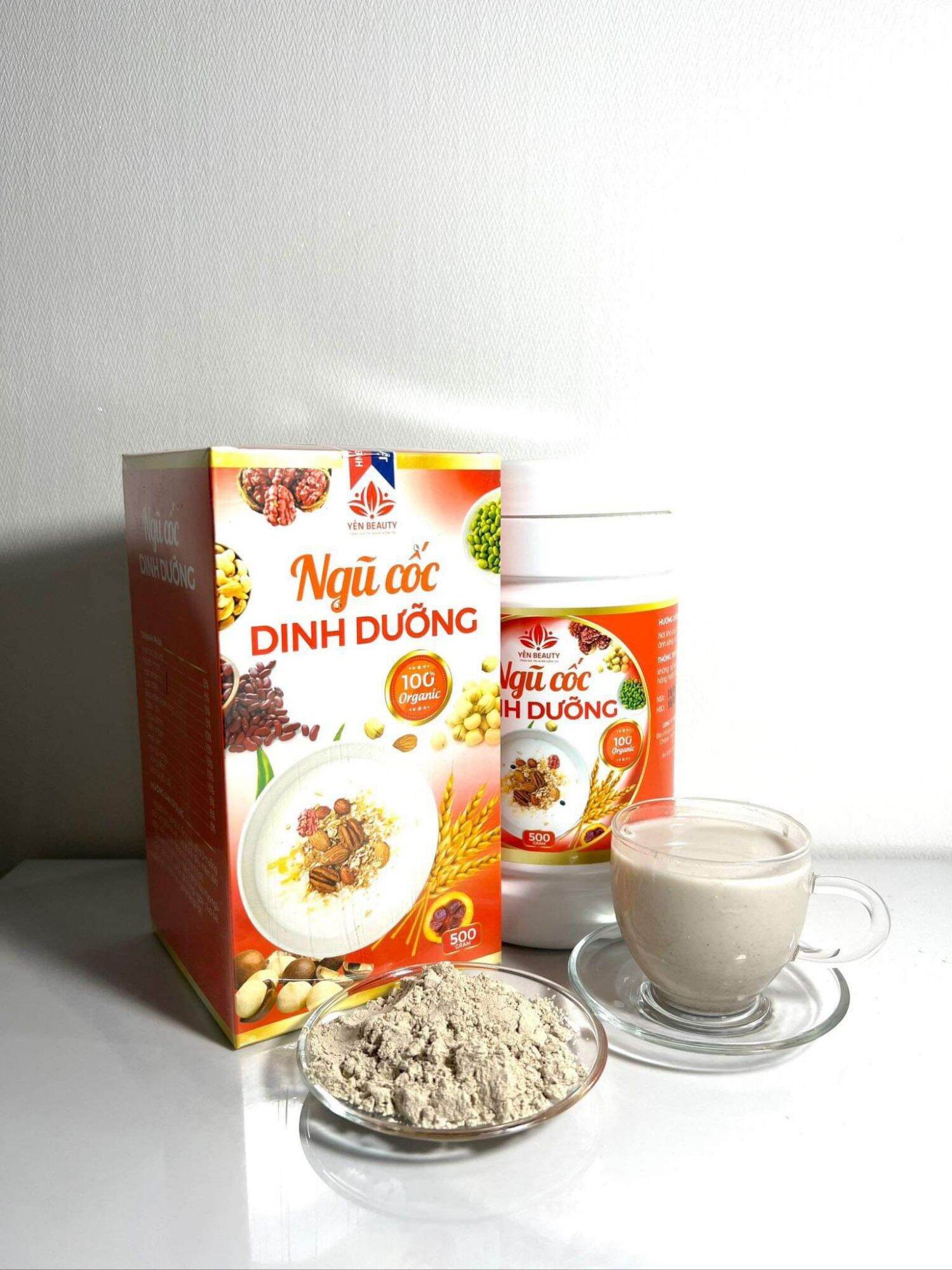 BỘT NGŨ CỐC DINH DƯỠNG - YẾN BEAUTY ( 500g/Hộp )