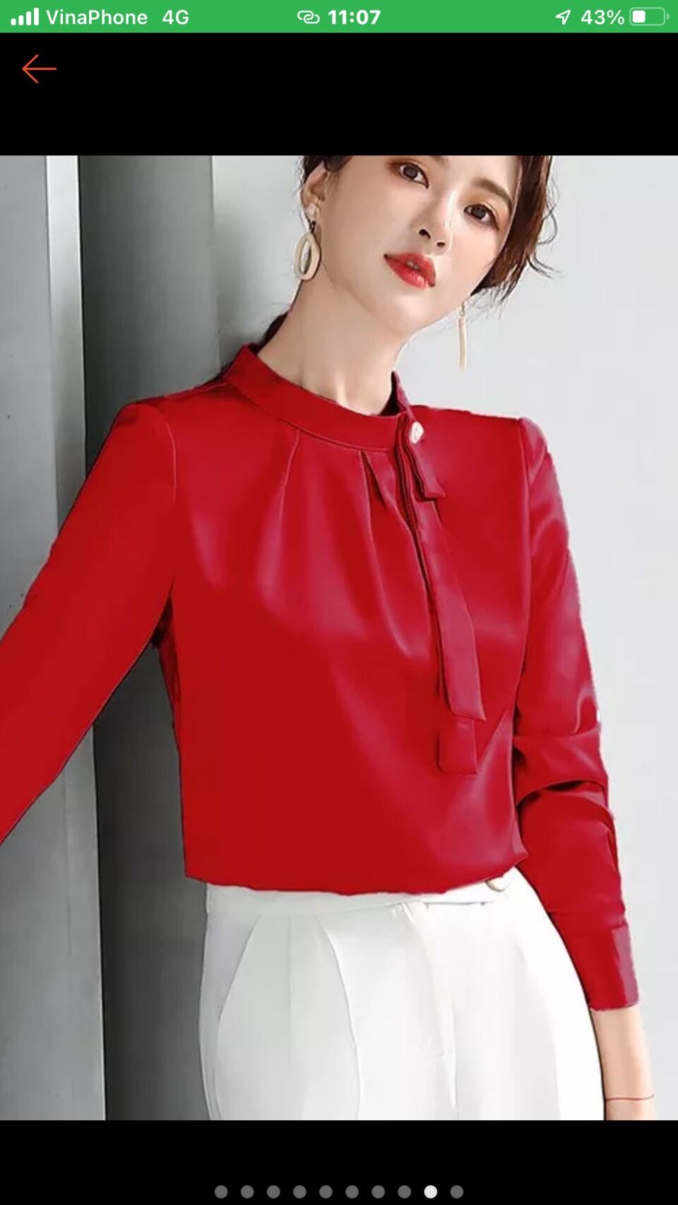 Áo cổ tròn xếp li 14 & full SIZE