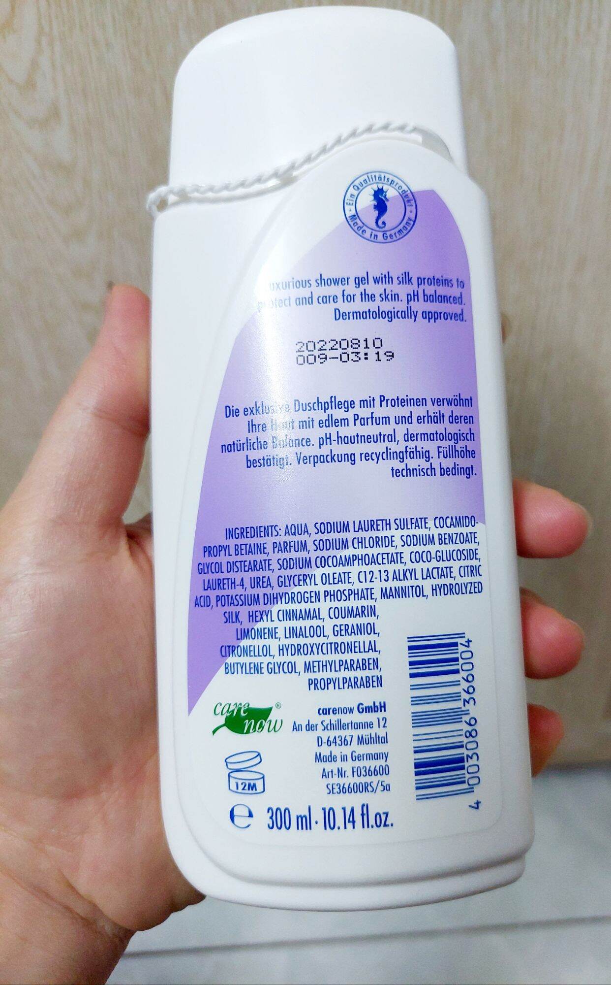 Sữa tắm cá ngựa Algemarin hương nước hoa, 300ml