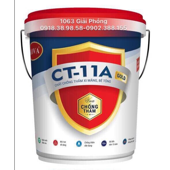 CT11A Gold - Sơn Chống Thấm Ngoại Thất kova 1kg