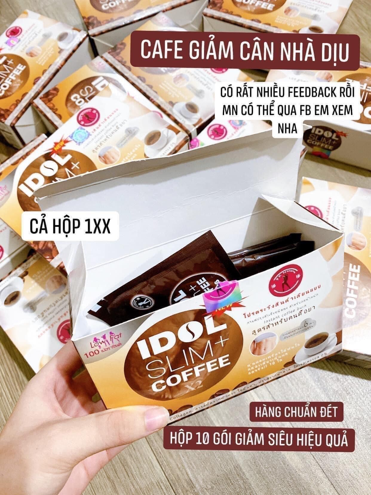 Cà Phê Giảm Cân Idol Slim Coffee Cafe Giảm Cân Cấp Tốc Thái Lan