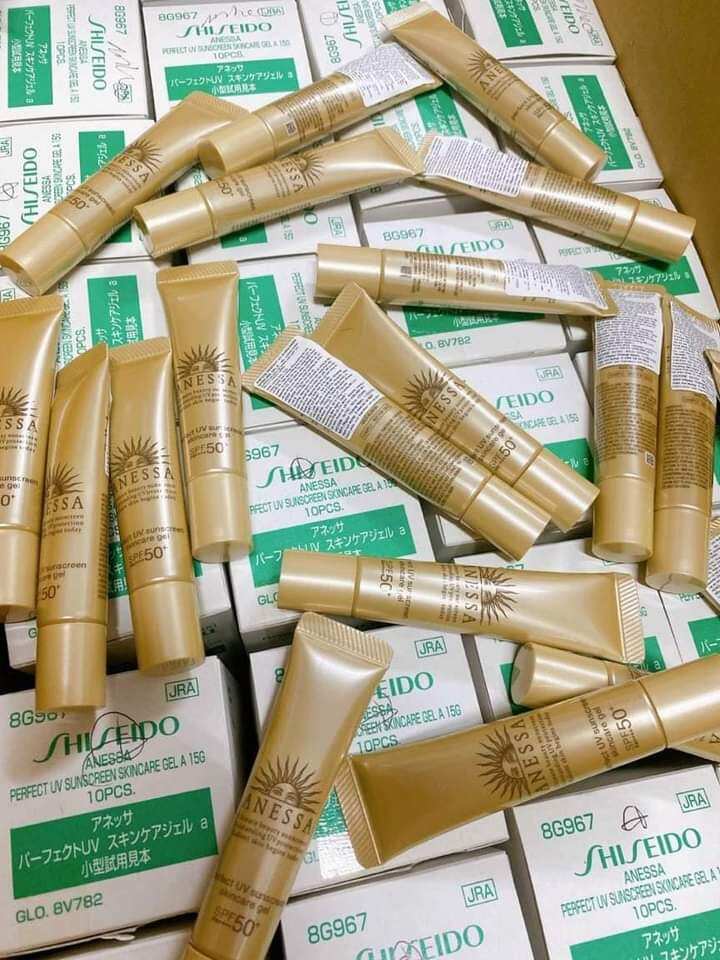 Chống Nắng Anessa 15ml Tem Phụ Tiếng Việt