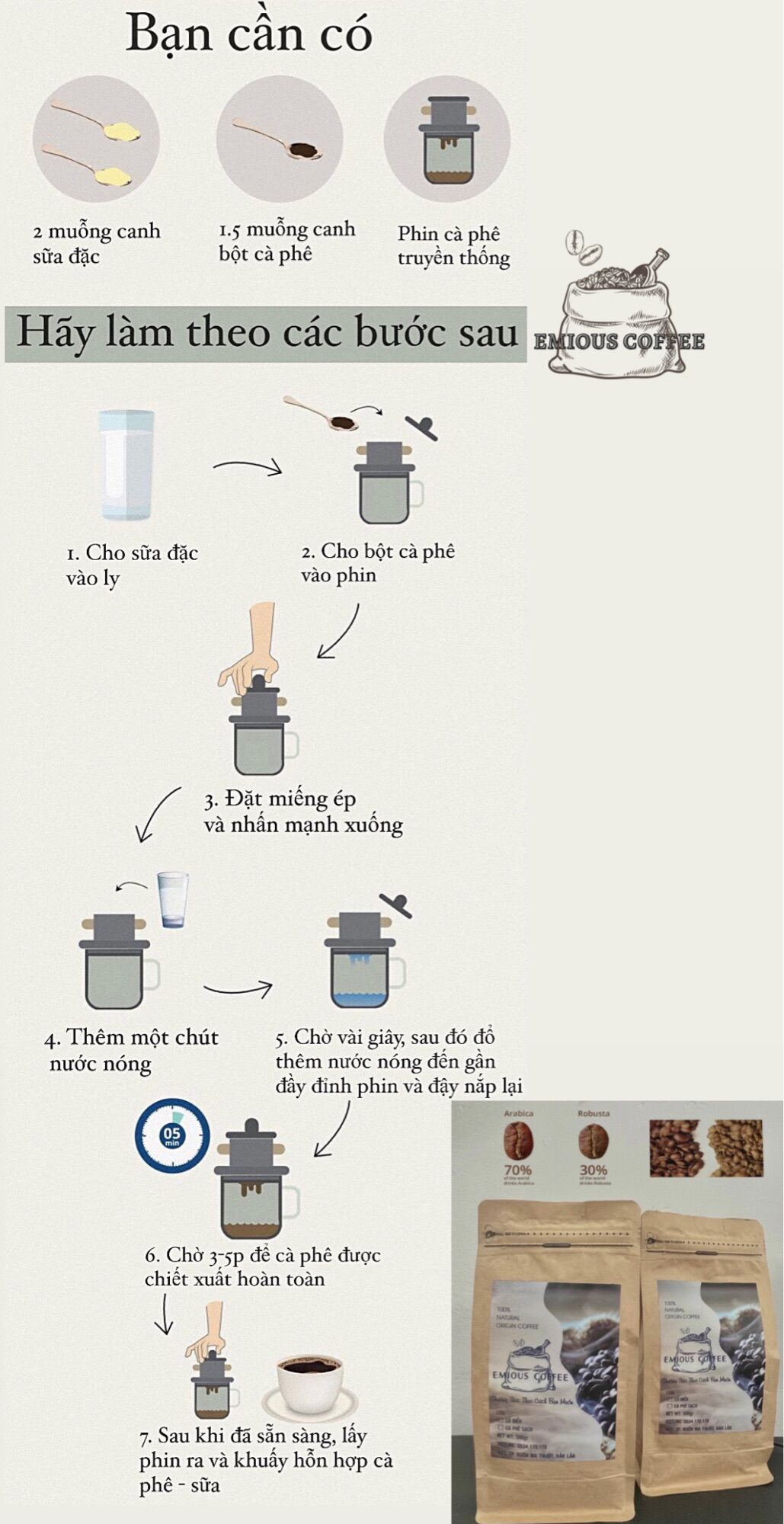 [CF cao cấp] COMBO CÀ PHÊ HẠT RANG MỘC - HÀNG TUYỂN CHỌN CAO CẤP