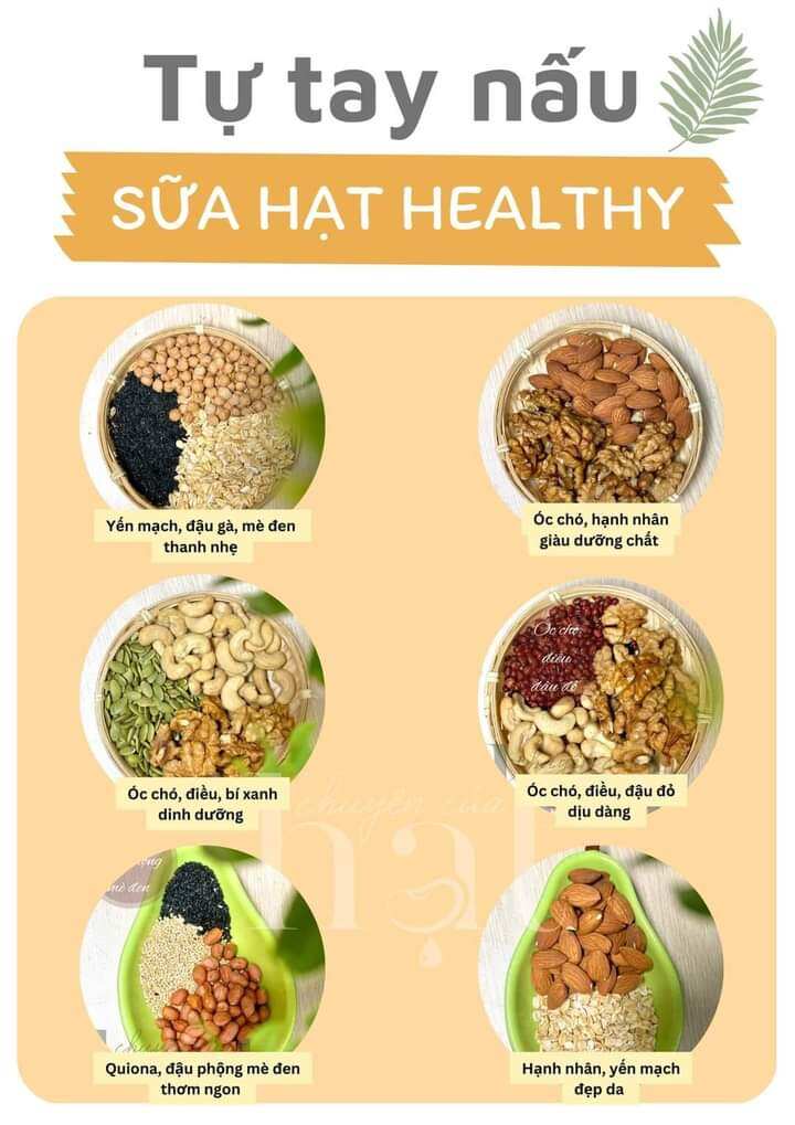 Mik hạt nấu sữa(600gram)