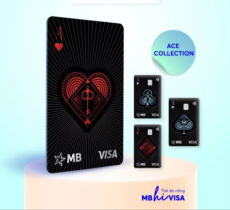 Thẻ VISA MB Bank Hi Collection