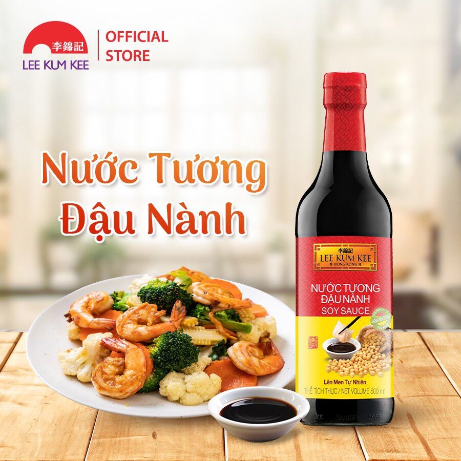 Nước tương đậu nành - lee kum kee - 500ml