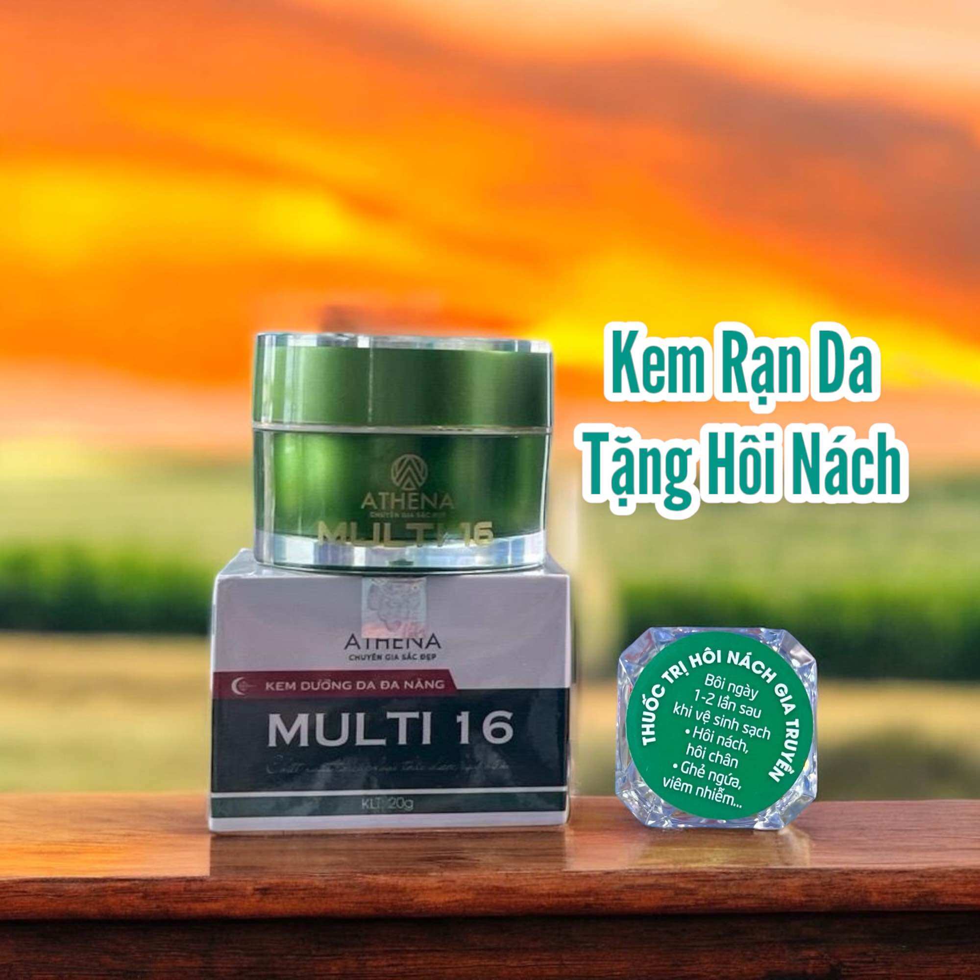 Kem Rạn Da Multi 16 TẶNG HÔI NÁCH Athena, Làm Mờ Rạn Da Hiệu Quả N.hất