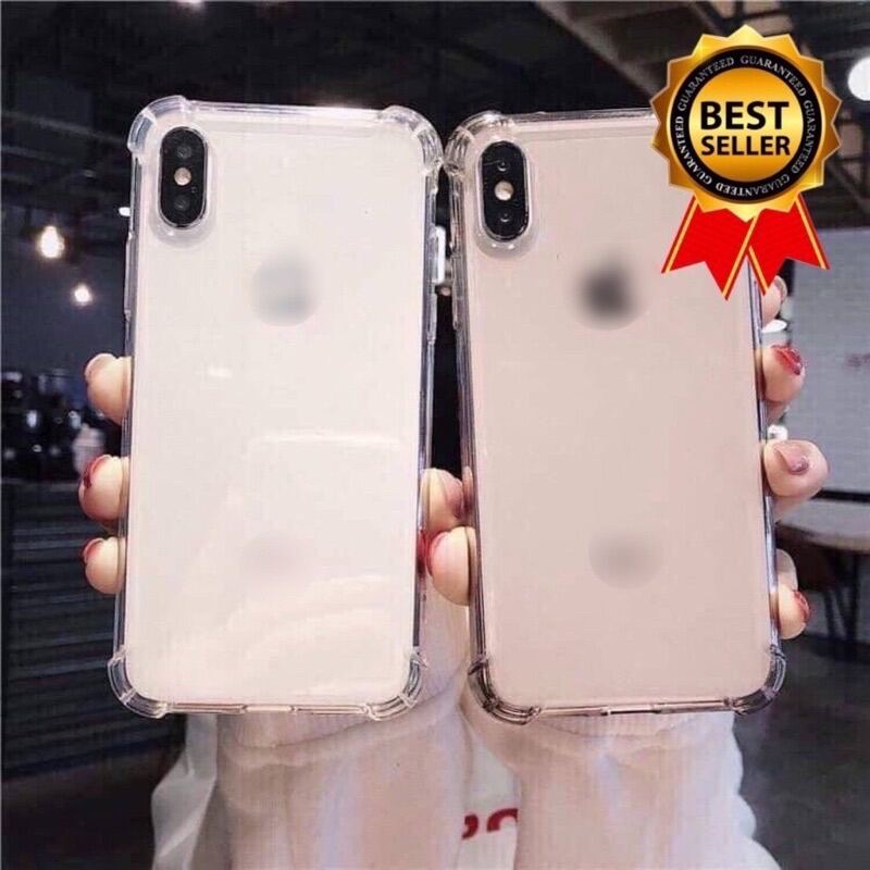 ỐP CHỐNG SỐC TRONG SUỐT SILICON -LOẠI CAO CẤP DÀNH CHO IPHONE - CHỐNG SỐC 4 CẠNH - FULL MÃ 6 ĐẾN 15PROMAX