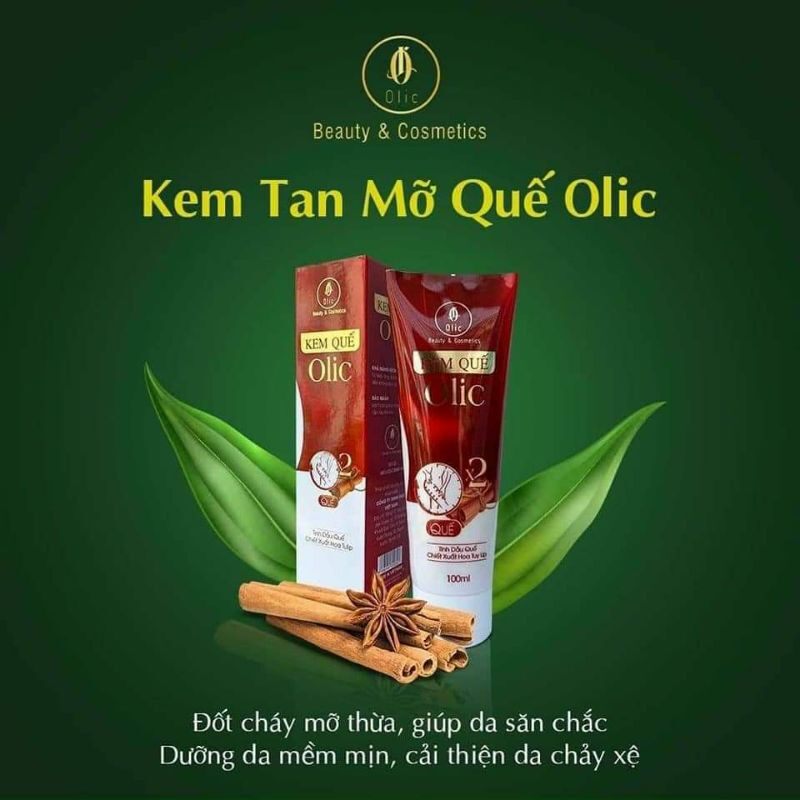 combo 2 hộp kem tan mỡ Olic