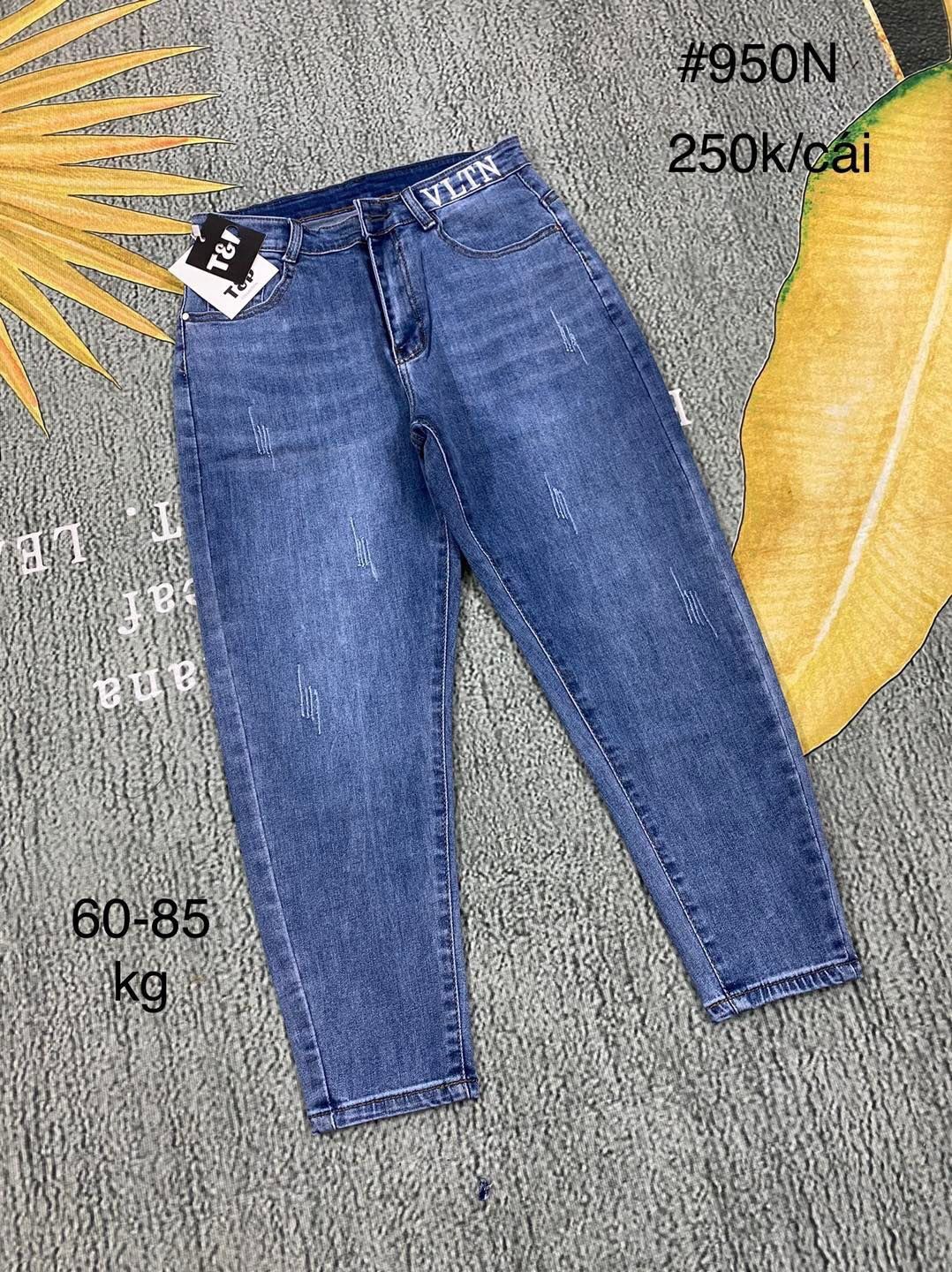 Quần jean baggy bigsize 9 tấc co dãn