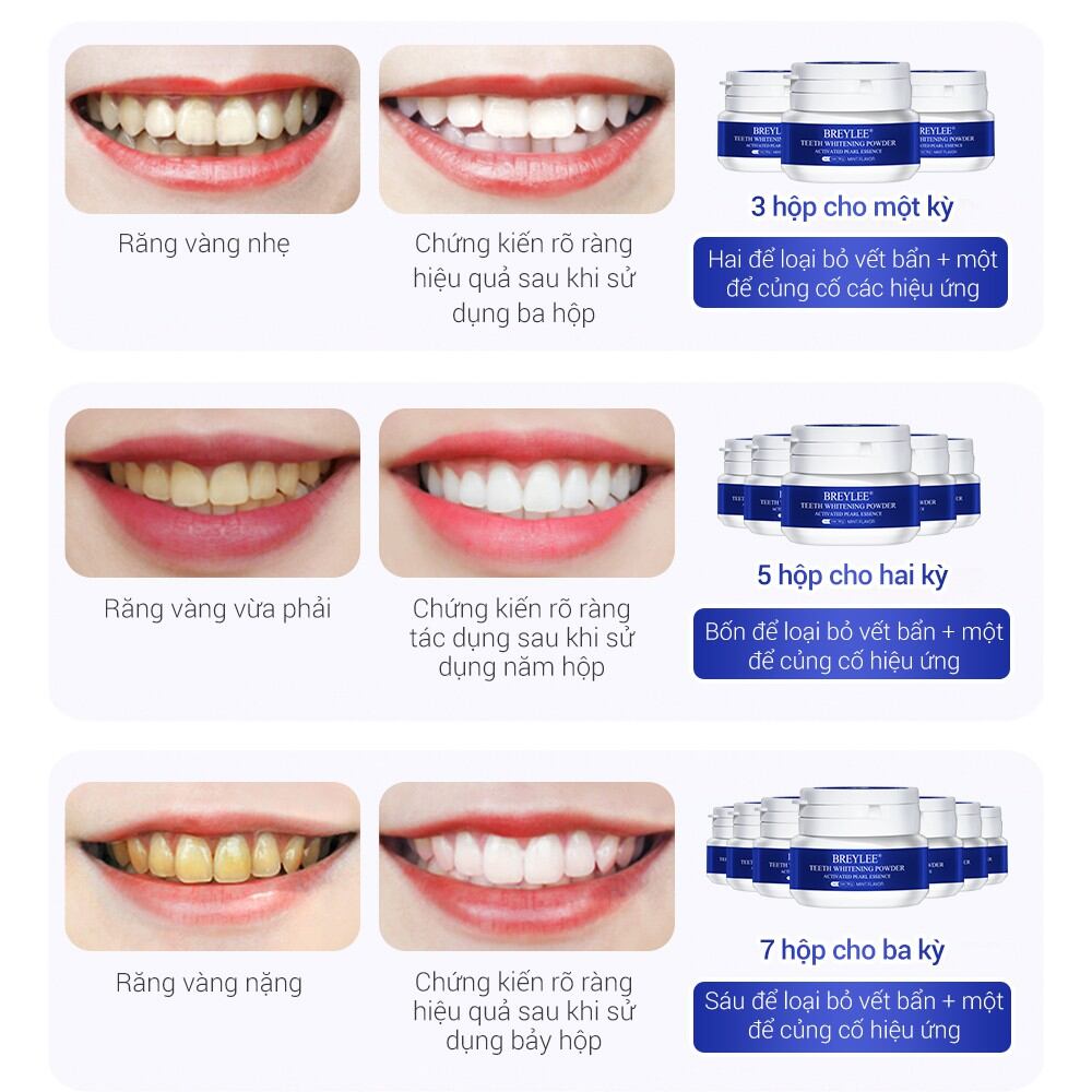 Bột Trắng Răng Chiết Xuất Ngọc Trai Bạc Hà