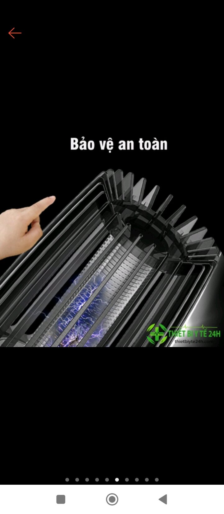 đèn bắt muỗi