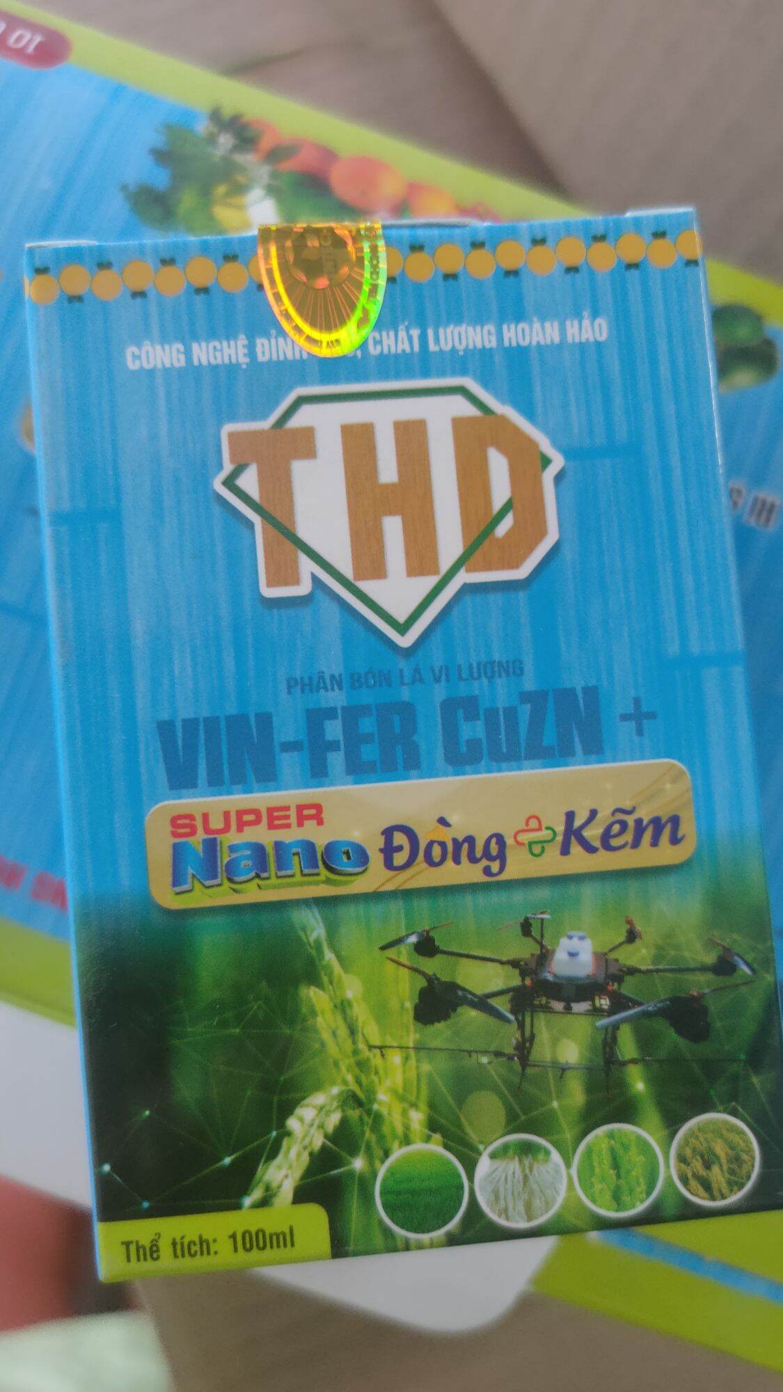 Phân Bón Sinh Học THD - NANO Đồng