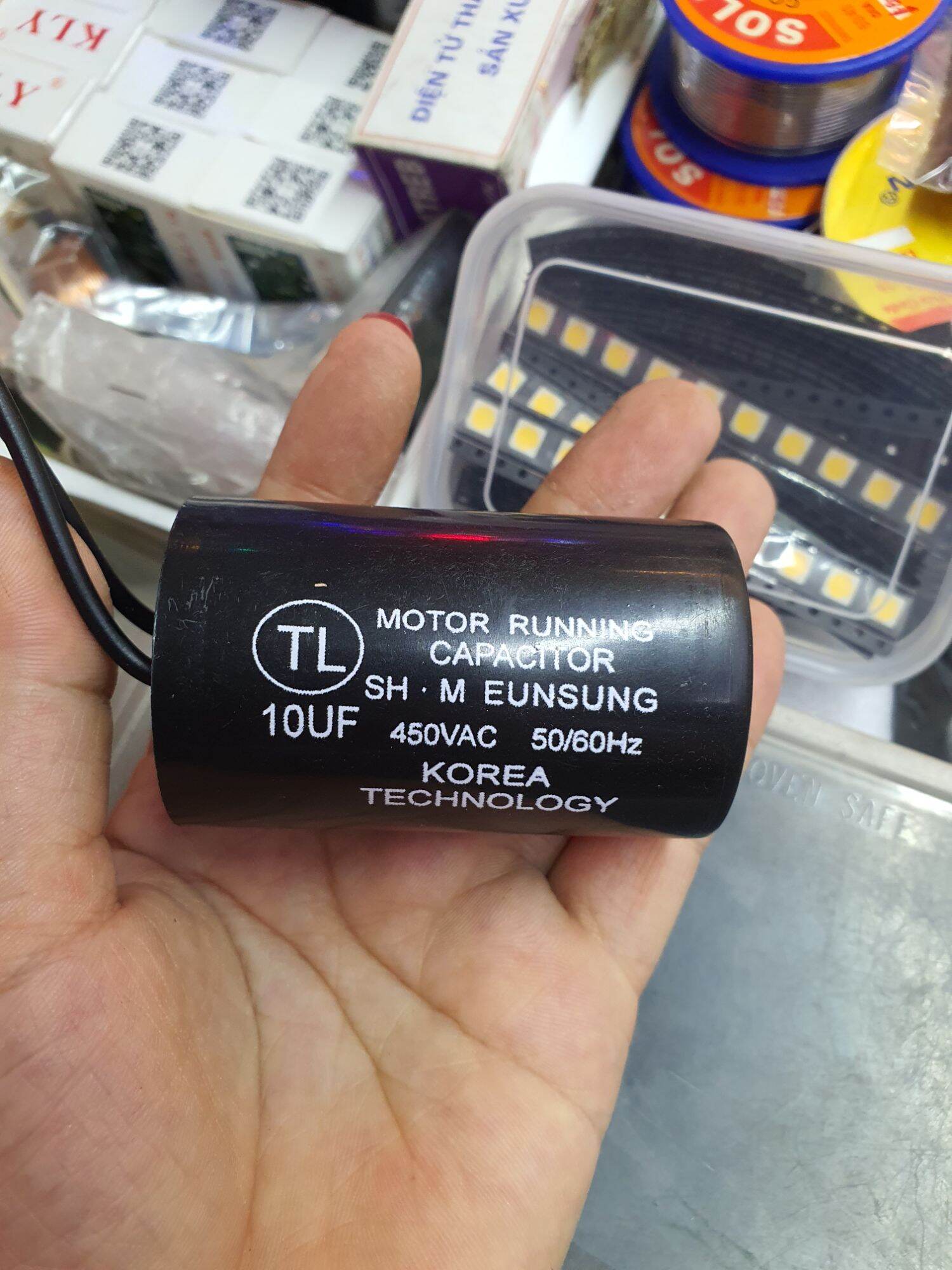 tụ điện 10uf 450v