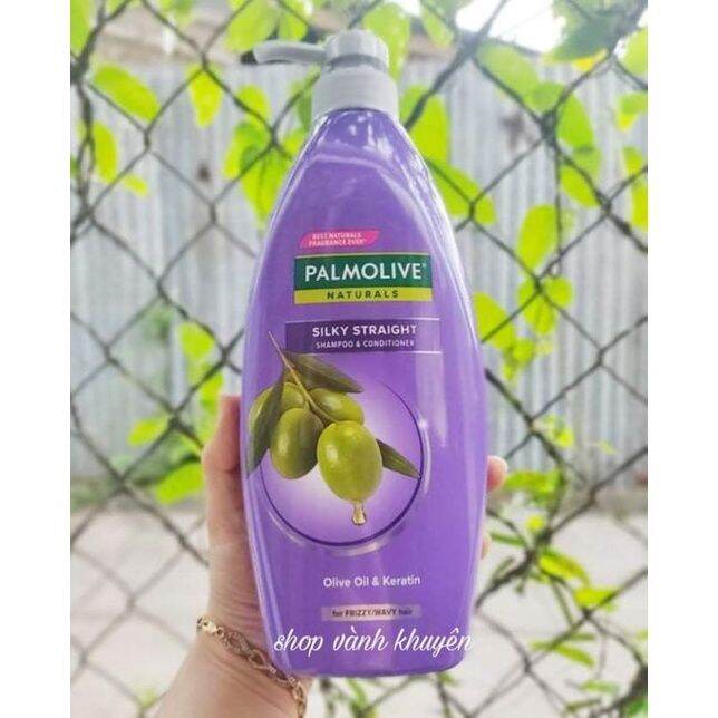 Dầu gội xả 2in1 Palmolive thiên nhiên 600ml(Olive)