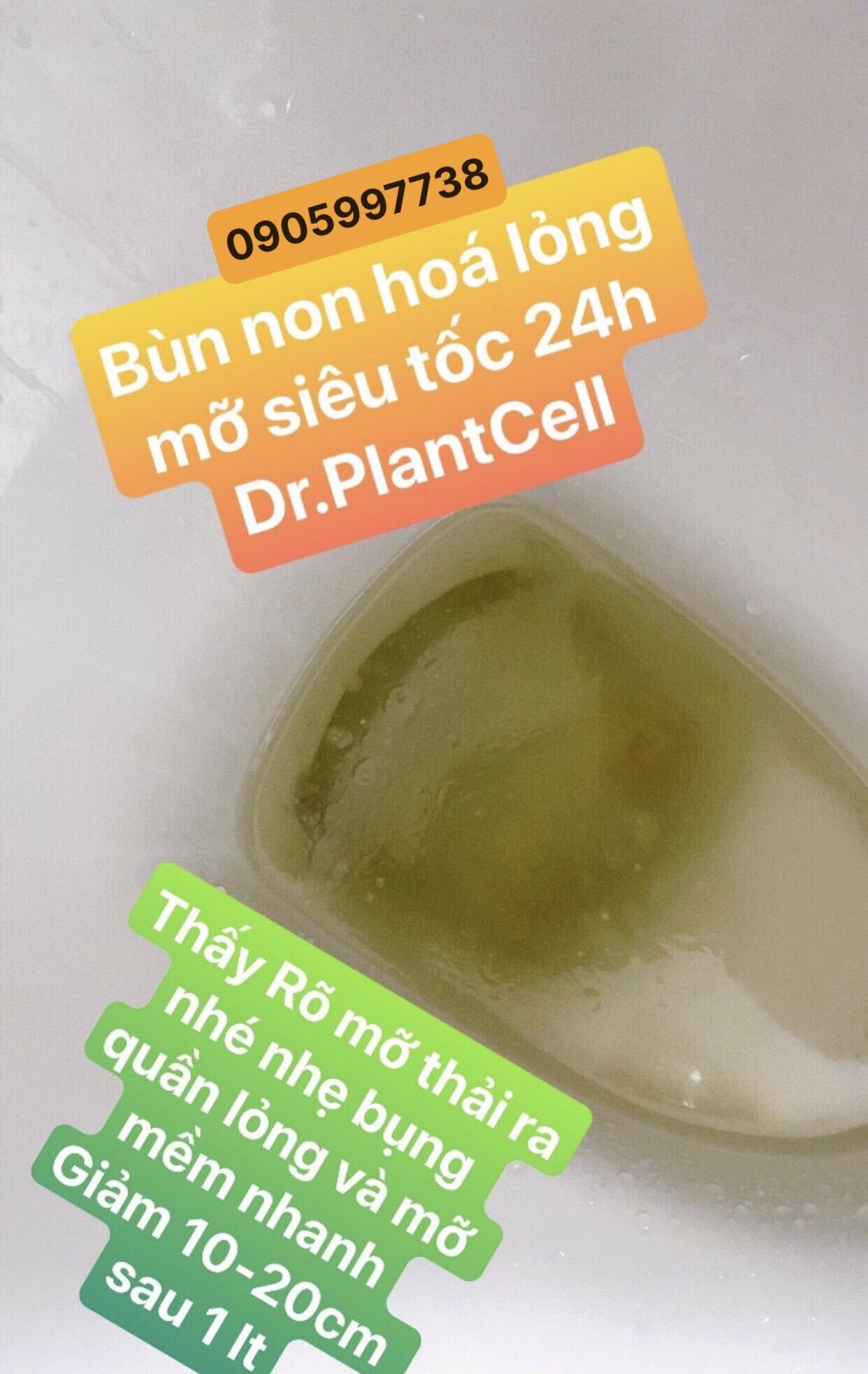 [HCM]Kem Tan Mỡ Bụng 24H Cao Cấp ( Dr.Plantcell) Bùn Non Hoá Lỏng Mỡ