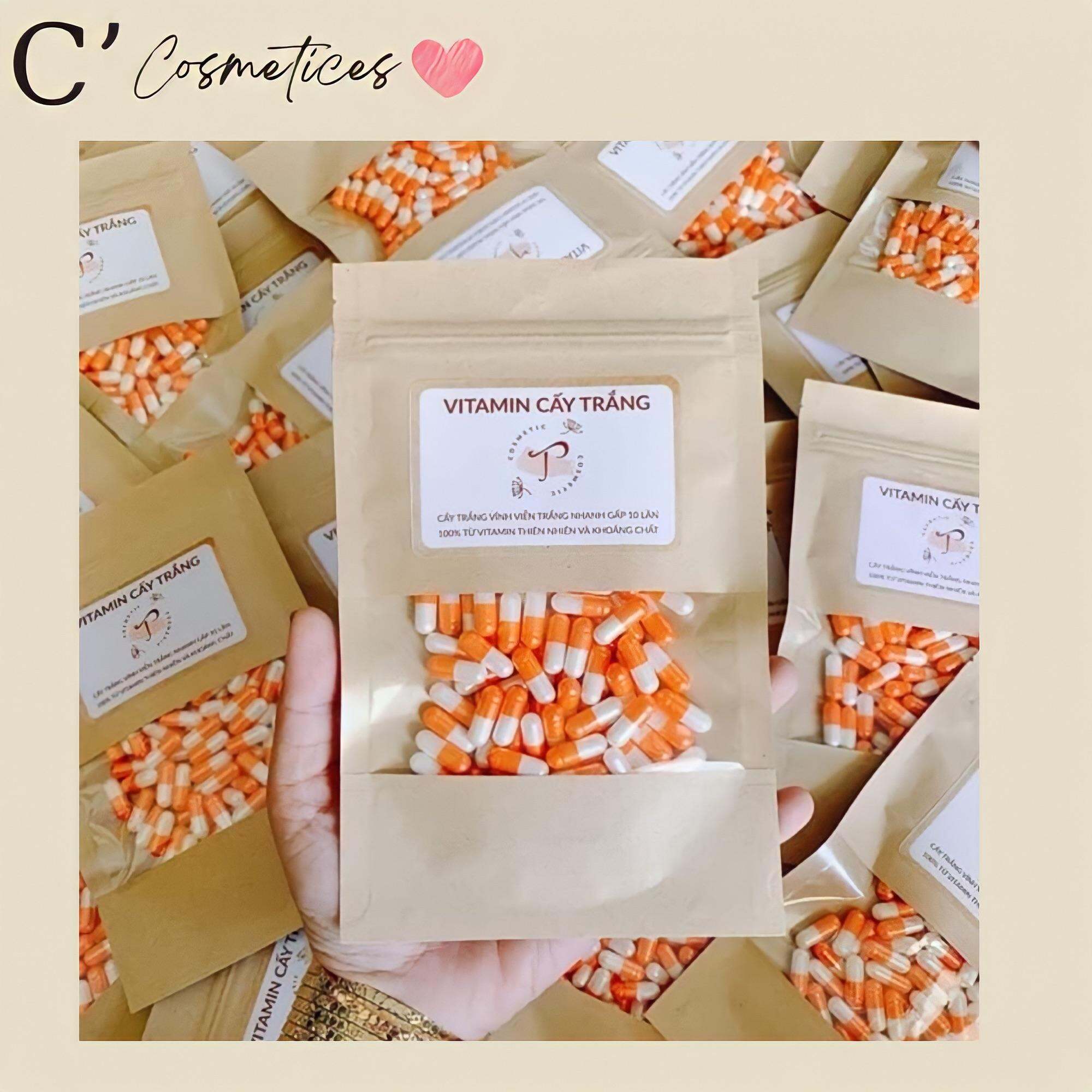 Lẻ 1 viên kích trắng siêu tốc kích trắng mạnh cho da chai lì kích trắng cấp tốc để trộn kem