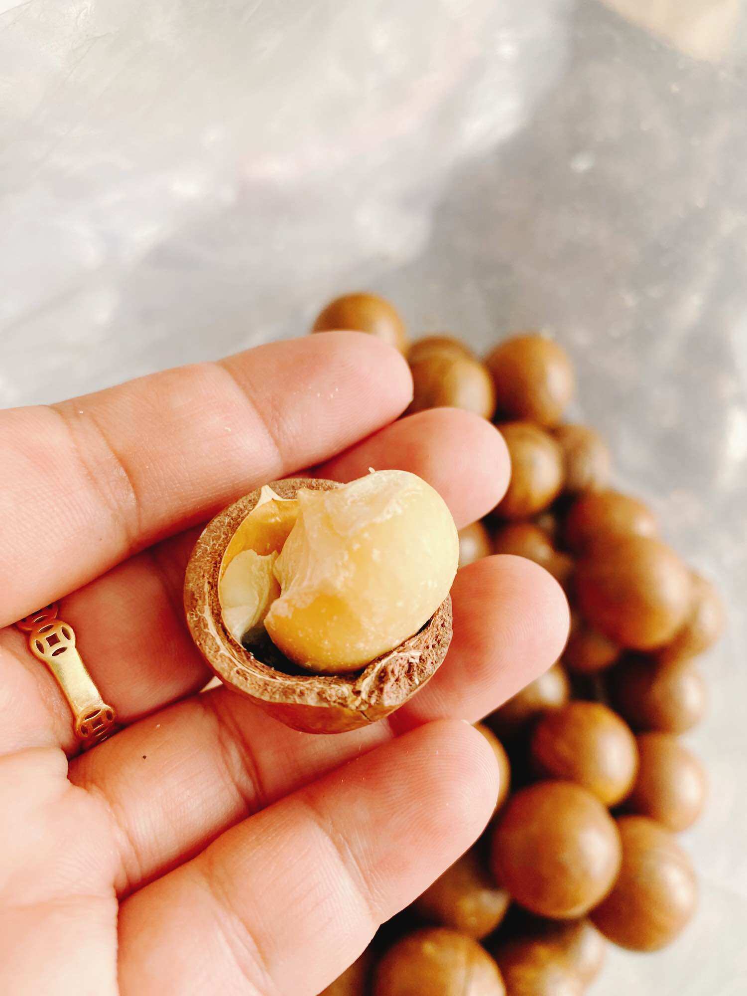 Hạt Macca nứt vỏ | 300-500gr | Đặc Sản Đà Lạt
