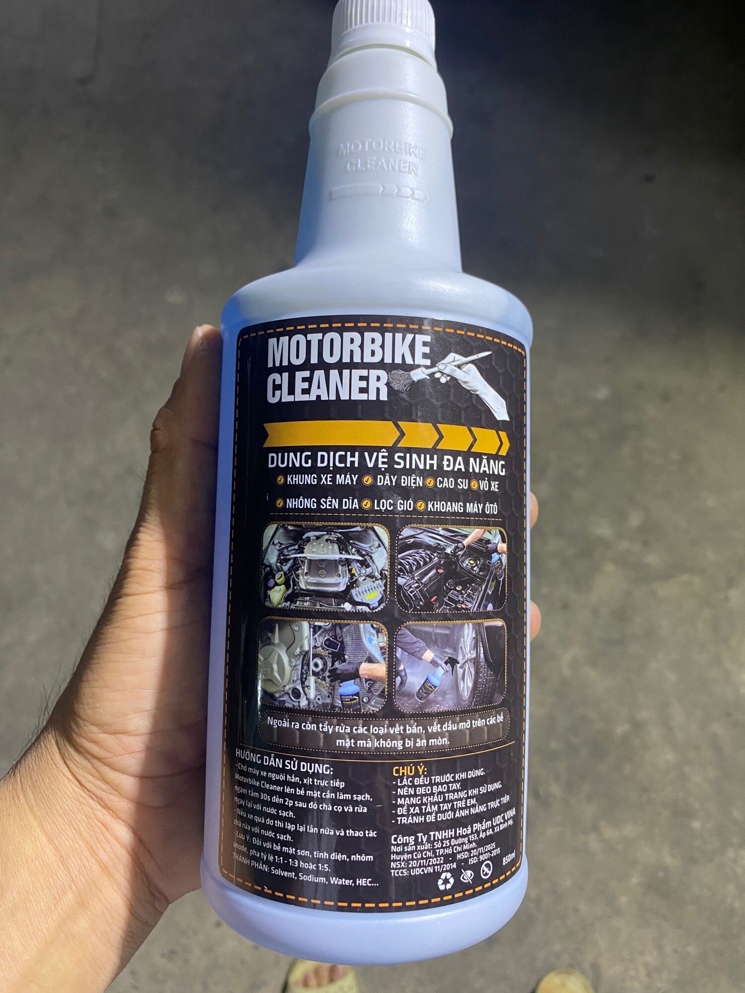 Tẩy rửa đa năng MotorBike Cleaner Lazada.vn