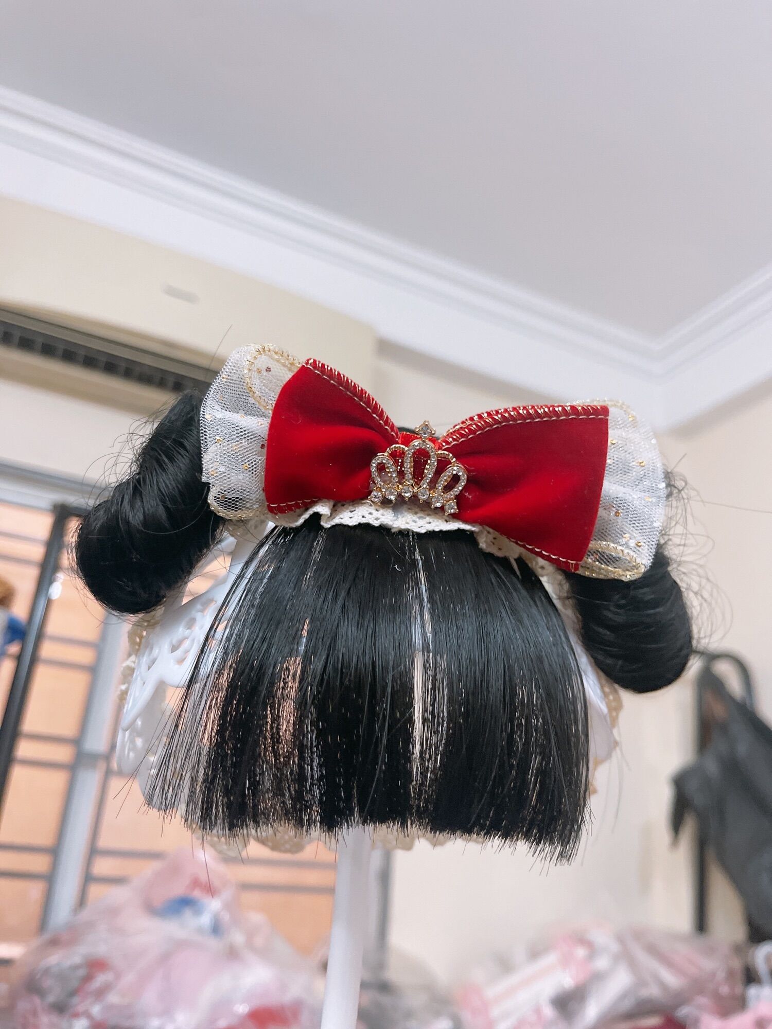 [Nhiều mẫu] Băng đô tóc giả cho bé, turban tóc giả bé gái