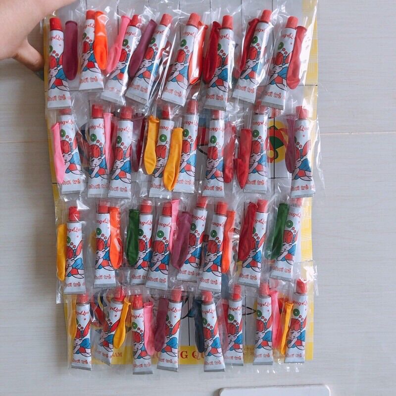 Sỉ vỉ 32 bộ keo thổi bóng
