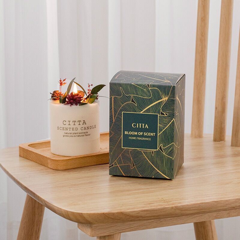 Nến thơm Citta trang trí đẹp mắt mùi thơm dễ chịu