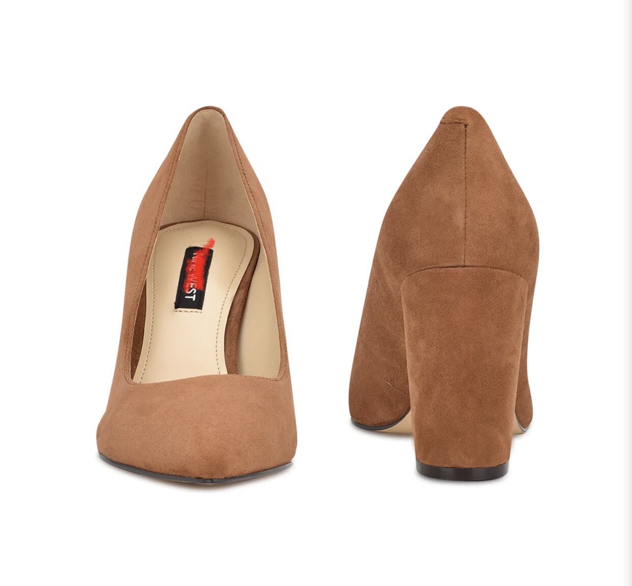 Giày gót trụ hiệu Nine West chuẩn xuất, bigsize