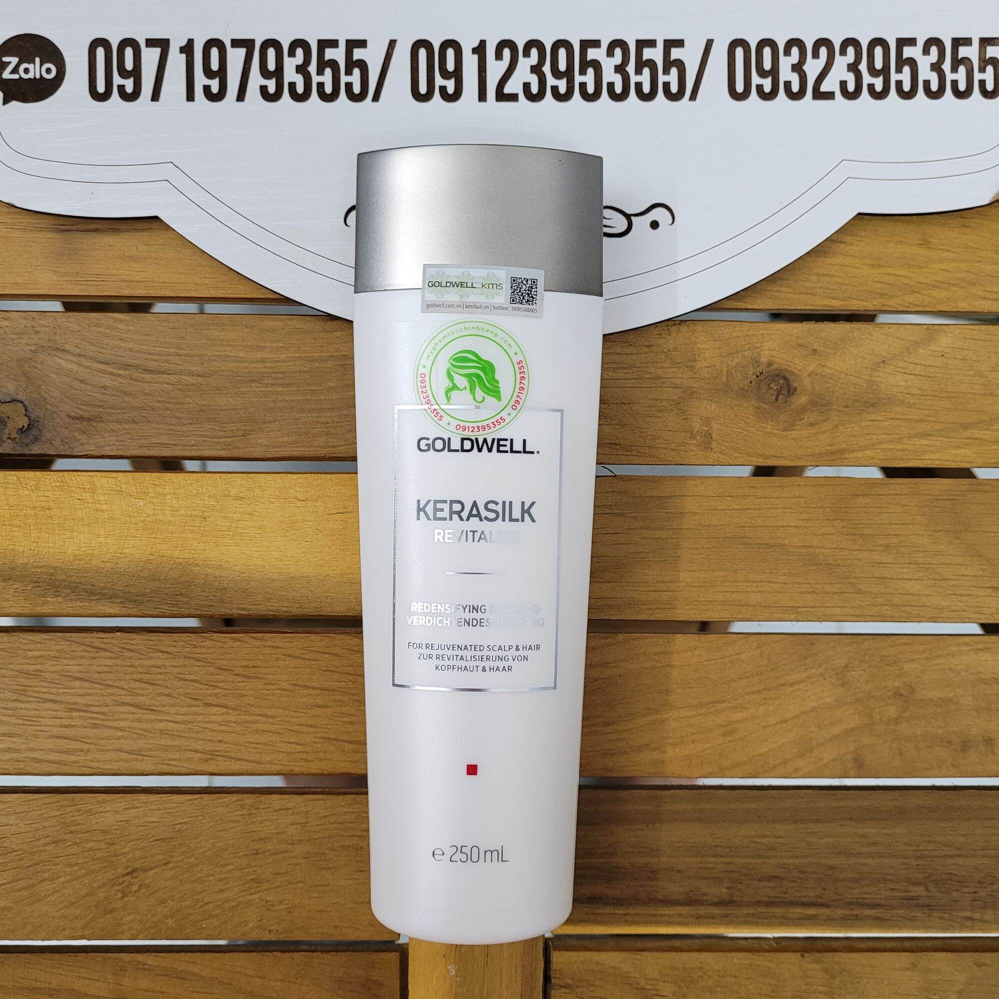 Dầu gội hoặc dầu dưỡng da đầu goldwell redensifying giảm rụng, hỗ trợ mọc tóc 250ml