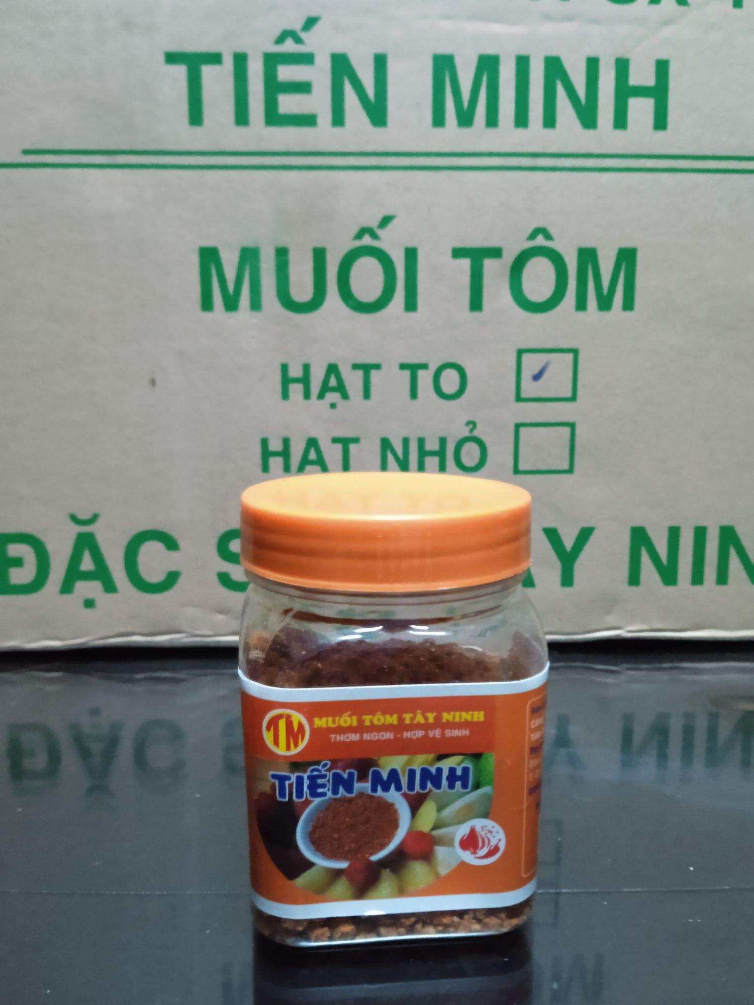 1 Hủ Muối Tôm Tây Ninh "THƠM NGON HỢP VỆ SINHin Không chất bảo quản. Sản xuất tại CTY TNHH SX TM Tiến Minh Food