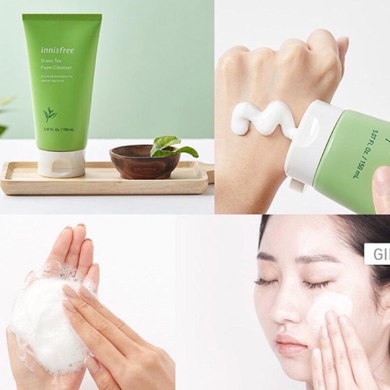 Sữa mặt trà xanh innisfree