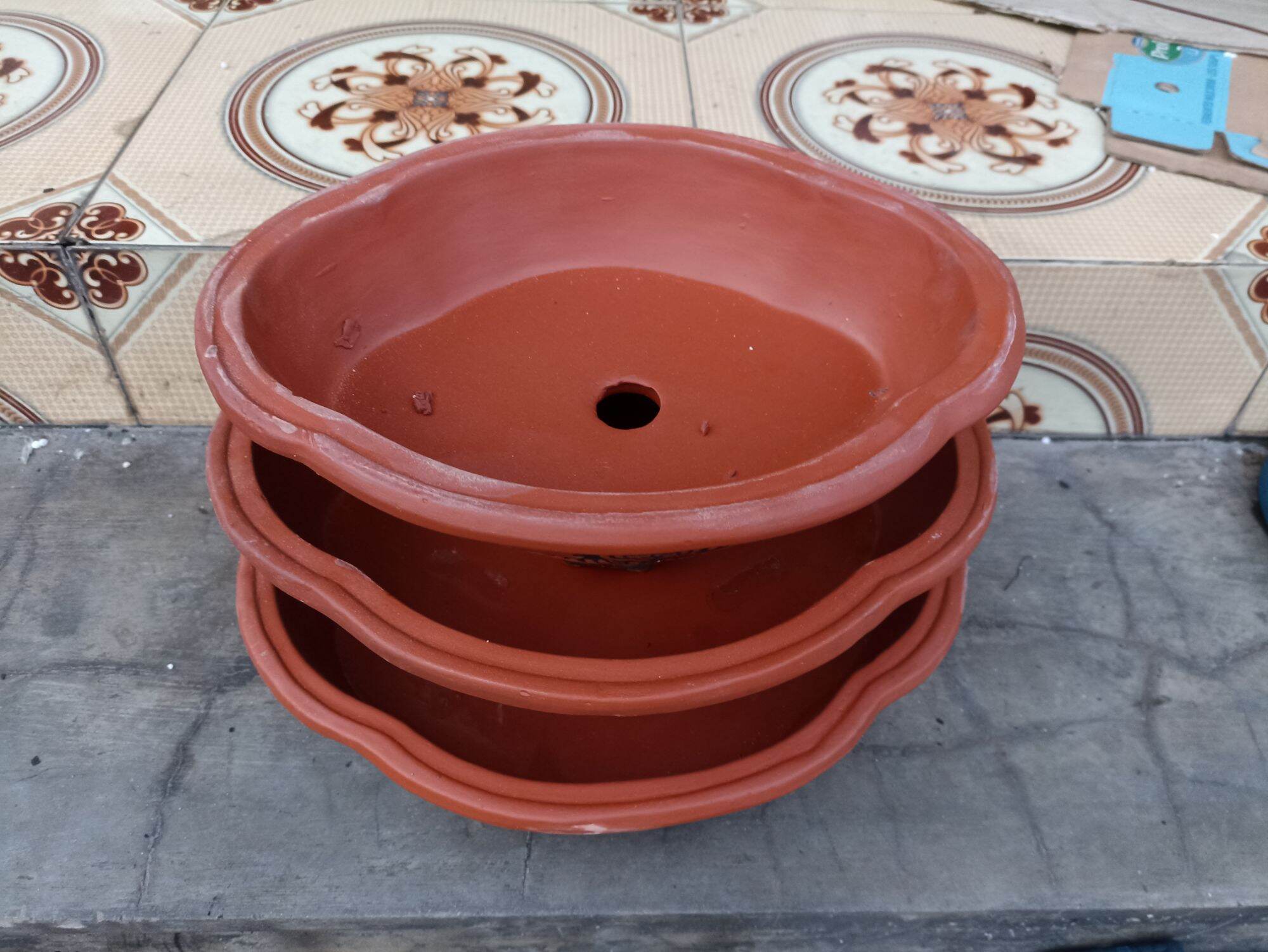bộ 3 chậu áng mây cao cấp