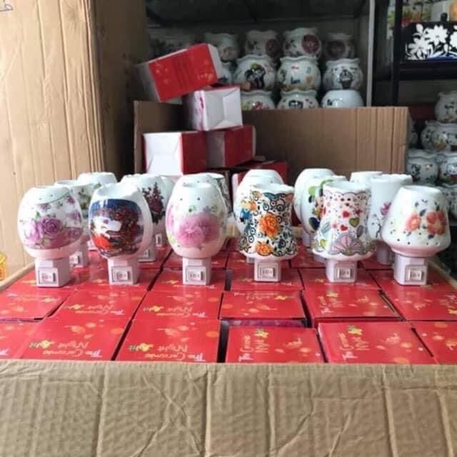 ĐÈN NGỦ XÔNG TINH DẦU  BÁT TRÀNG