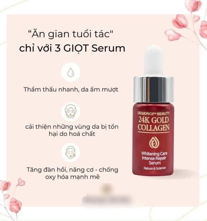 Serum Dewdrop 24K collagen