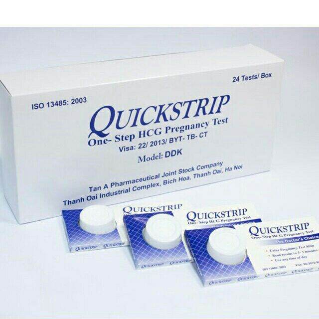 Que thử thai Quicktrip- Thử thai nhanh chóng,đơn giản,tiện lợi