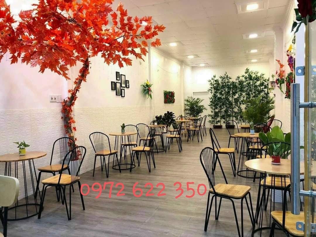 Bộ Ghế nan lưng tròn (bàn + 4 ghế)