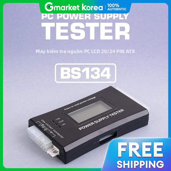Tbz Coms Tester (for Pc Power Supply) Led Display Window Bs134 Giá 1,017,000 Đồng*Miễn phí vận chuyển