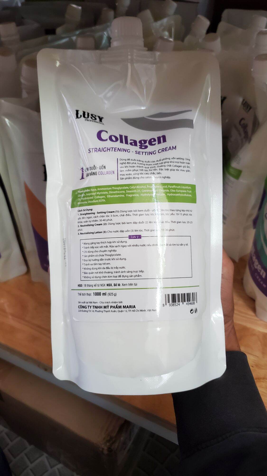 Uốn Duỗi đa năng Collagen LUSY 123 1000ml
