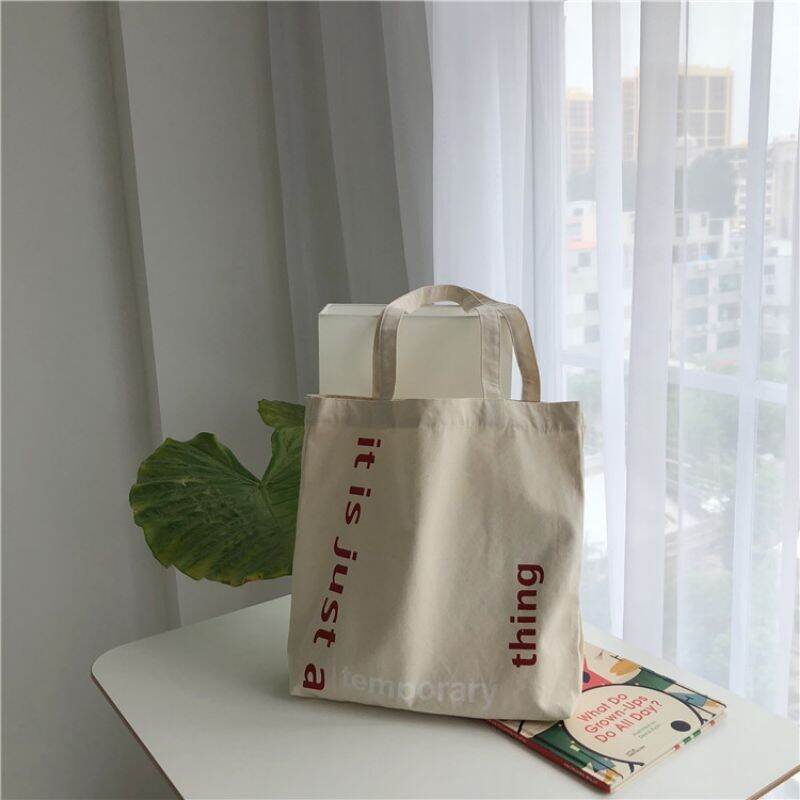 Túi tote vải canvas Ulzzang Thing is