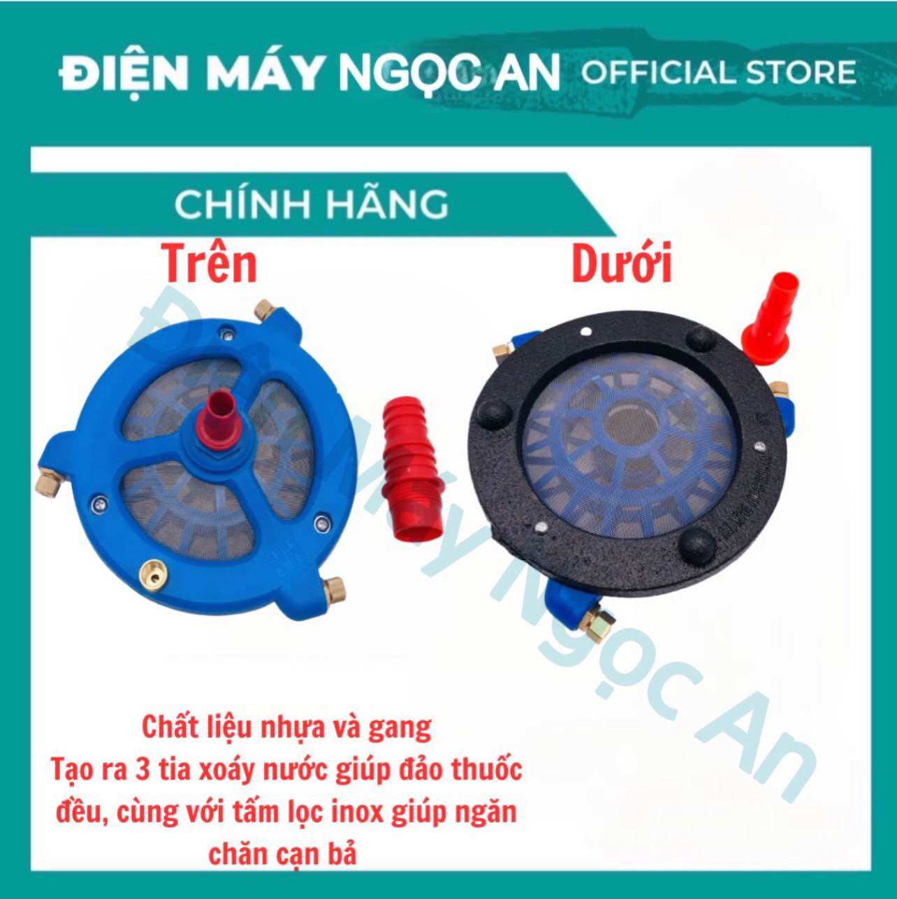 THIẾT BỊ ĐẢO TRỘN THUỐC SÂU LOẠI LỚN