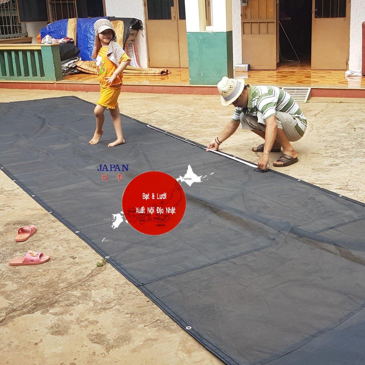 (Free ship max)Lưới đa năng Nhật bản siêu bền, chống nắng khổ 1m2 và 1m8 bán theo mét tới, có sẵn khoen sắt(bán theo mét mua nhìu mét thì chọn sl mét nhiều hơn)