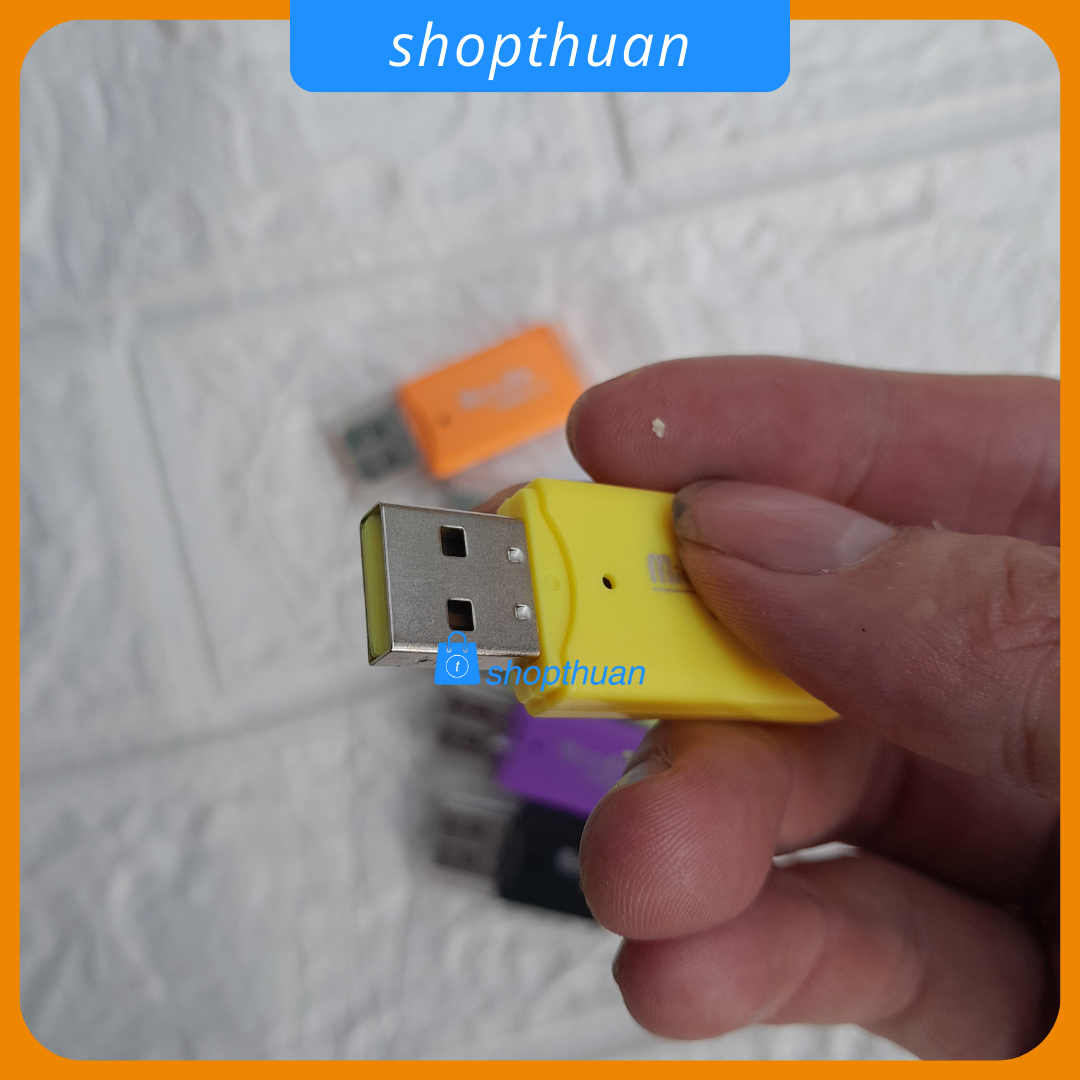 Đầu đọc thẻ nhớ Micro SD 2.0 bằng nhựa