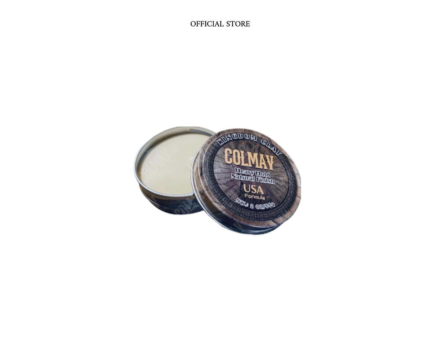SÁP VUỐT TÓC NAM COLMAV CLAY/ POMADE 56g