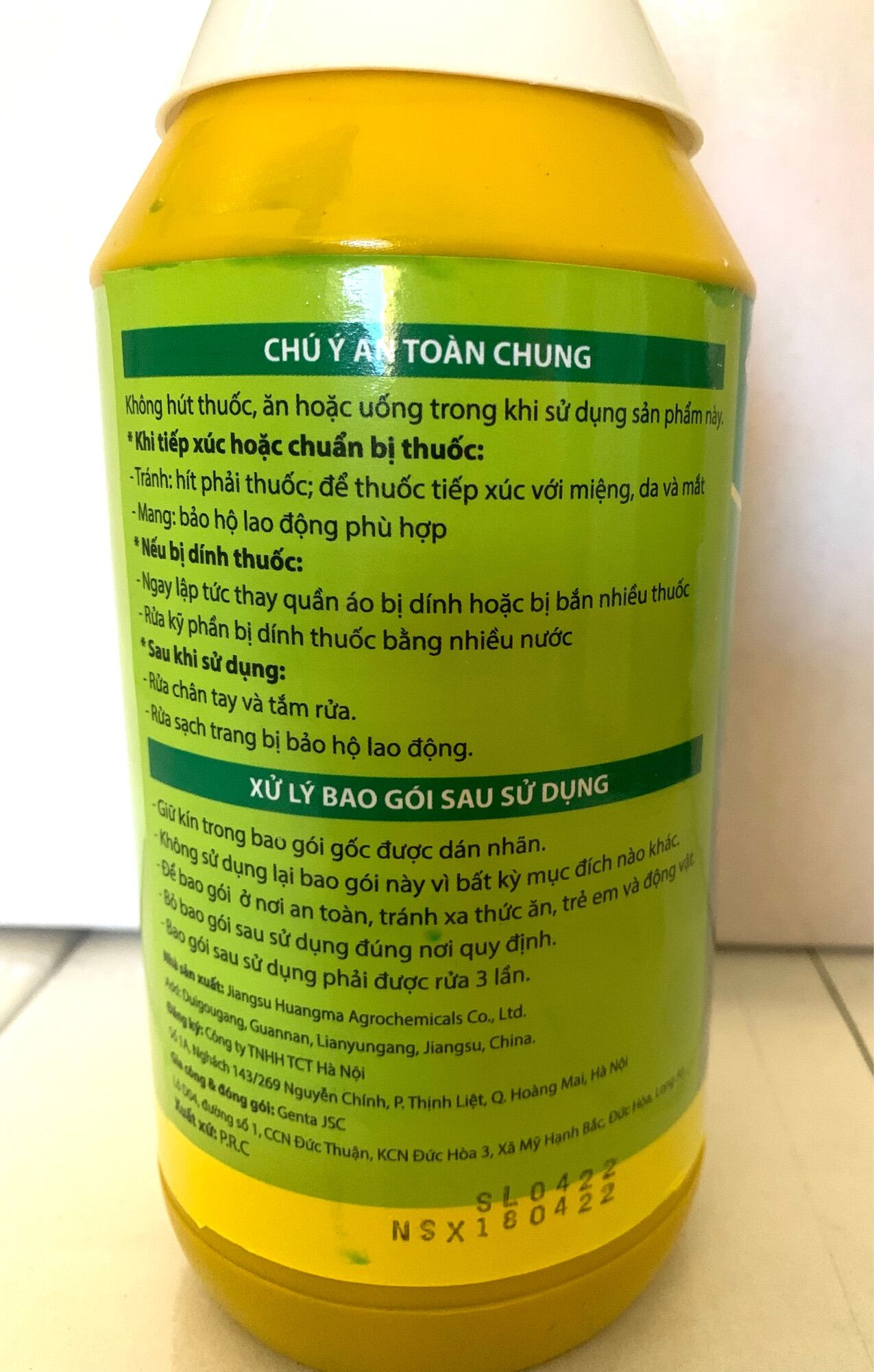 TRỪ CỎ GLUFOSINATE 150SL - 900ml - Con Cò THÁI LAN (Cỏ mới Q10 thay thế lưu dẫn và cỏ cháy)