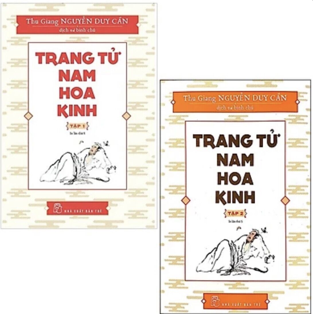 Sách - trang tử nam hoa kinh tập 1 - tập 2