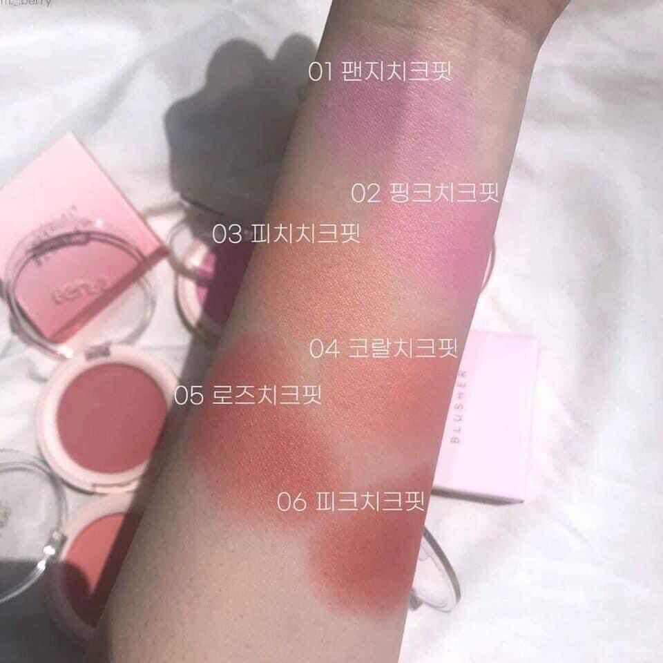 Má hồng Eglips Cheek Fit Blusher Tone 2,3,4,6