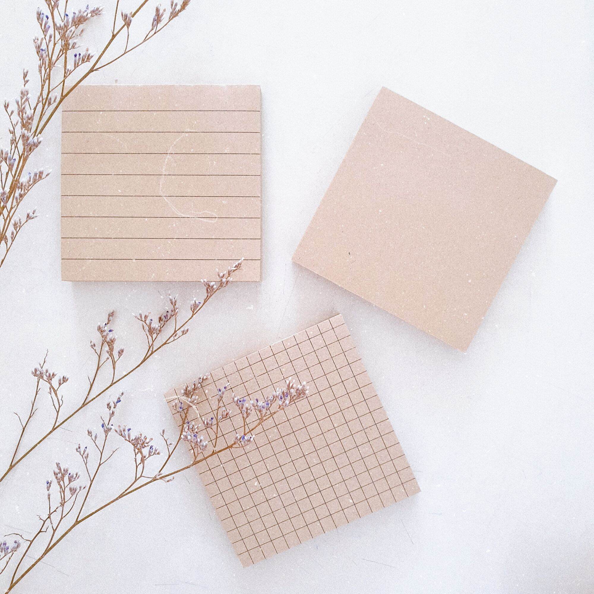 Giấy note kraft